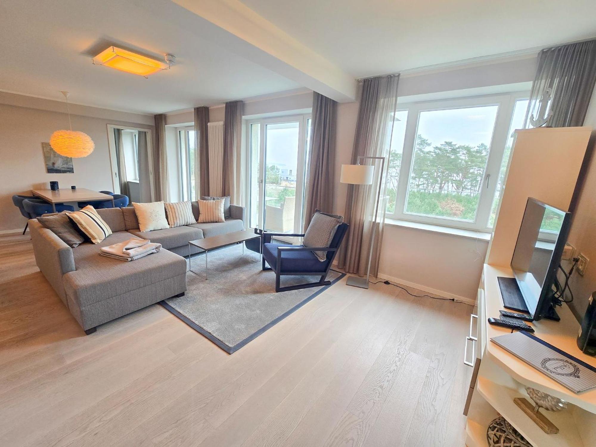 Duenenresidenz Prora - Ferienwohnung Mit Meerblick, 2 Schlafzimmern Und Balkon Np-304 Binz Exteriör bild